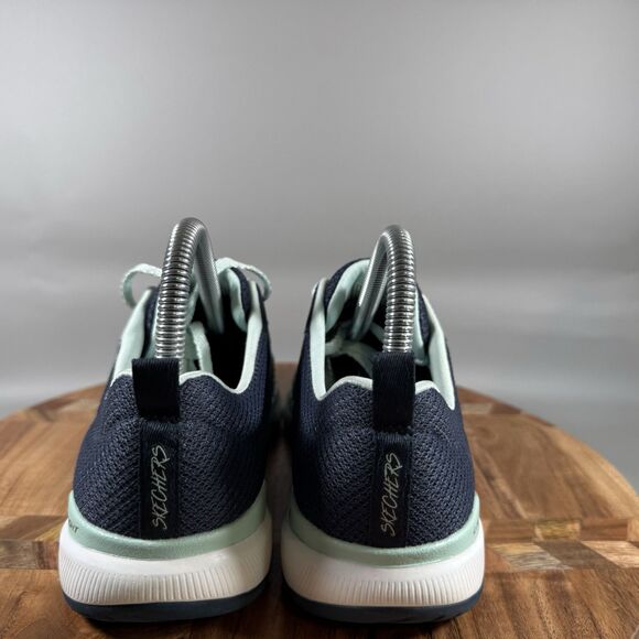 Skechers Womens Flex Appeal 3.0 13070 Blue Running Shoes Sneakers Size 7.5 - Picture 4 of 9